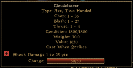 Cloudcleaver Axe